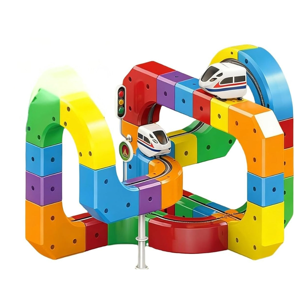 🏁 GlowTrack™ – Flexibele 3D Racebaan met Licht