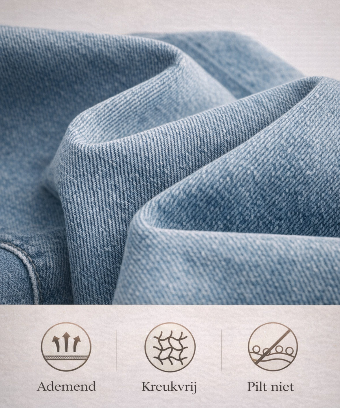 High waist jeans | Vormende stretch