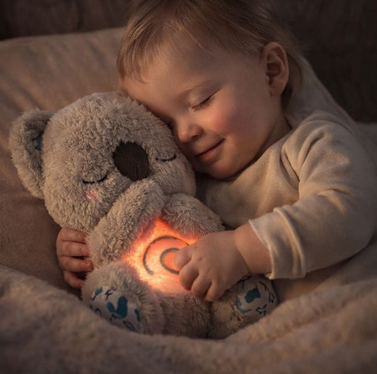 Kalmerende Koala | Ademend knuffeldier met licht & muziek