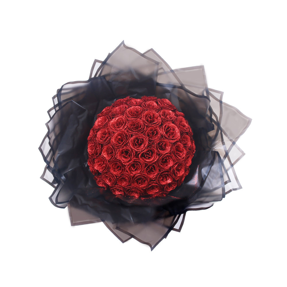 Glitter rozen | Liefde die blijft