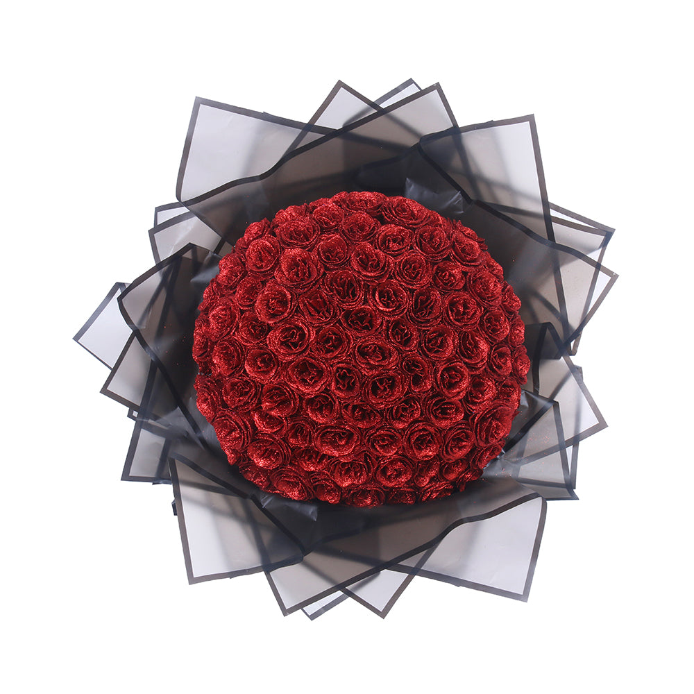 Glitter rozen | Liefde die blijft